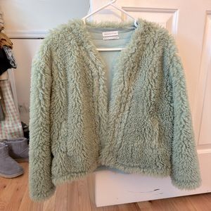 Gorgeous vegan shearling coat